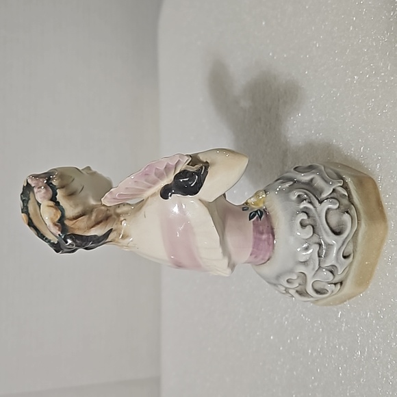 Vintage Goldscheider Victorian lady Porcelain Bust figurine NO. 826 - Picture 5 of 8